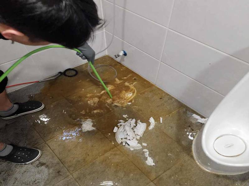 안성 변기역류 작업사례 4